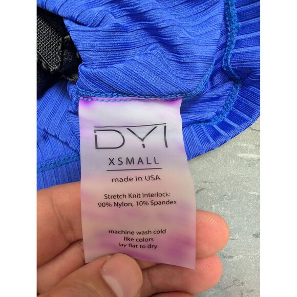 DYI Women's Performance Tank Top Dazzling Blue Size XSmall - Picture 6 of 6
